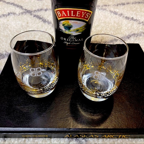 🌵Baileys Glasses set of 2, Alcohol NOT for Sale - Picture 2 of 4